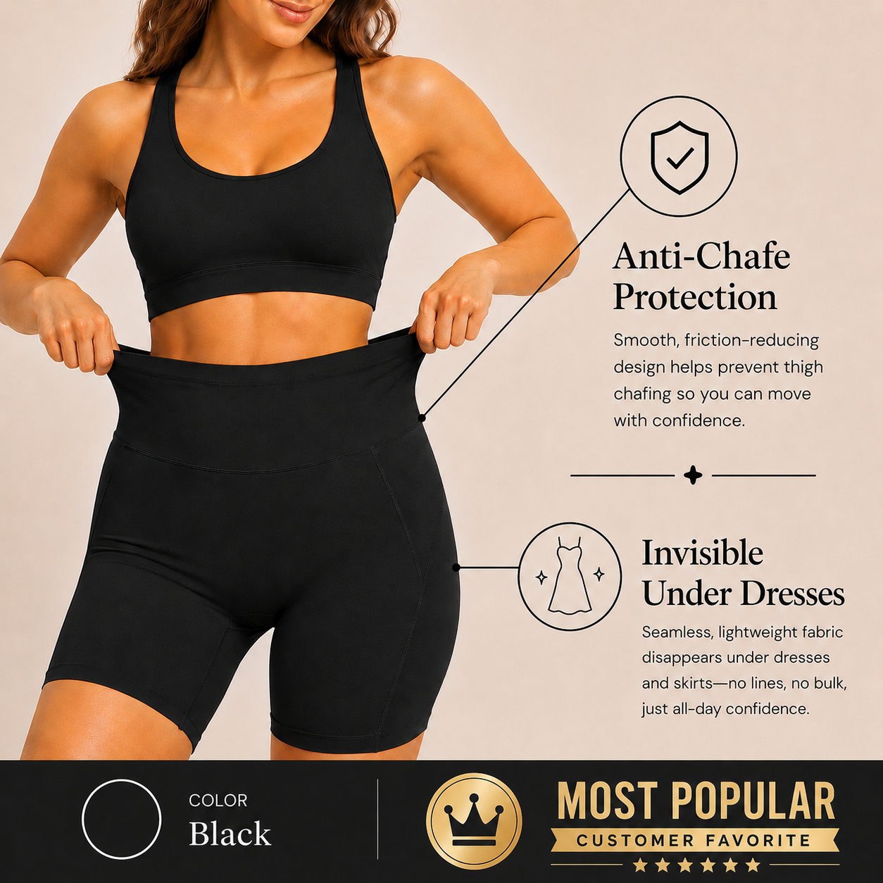 The Cooling Anti-Chafe Shorts™