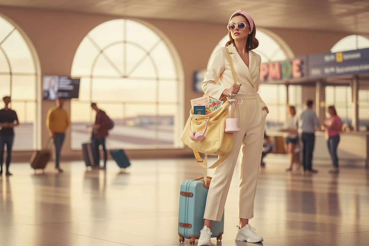 Airport Travel - Adjusted Blender Size